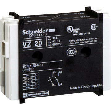 Контакт вспомогательный 1НО+1НЗ VZ7